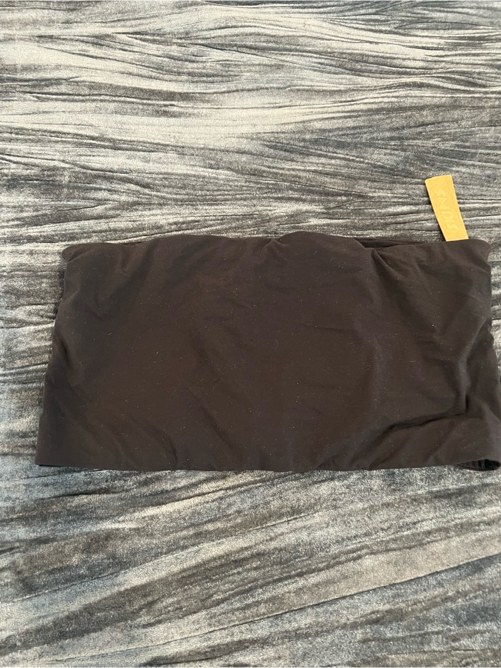 Skims Black Strapless Bandeau Top size 2X